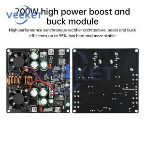 DC 7-70V 20A 600W 고전력 벅 부스트 모듈 DC-DC 스텝 업다운 전원 공급 장치 가변 전압 레귤레이터 충전