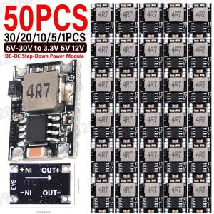 DC-DC 벅 컨버터 스텝 다운 모듈 조정 가능 전압 자동차 바이크 오토바이 배터리용 5V-30V  3.3V 5V 9V 12V