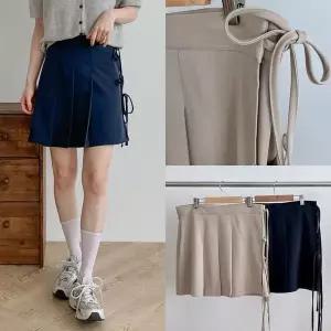 위쉬몰 RD 사이드랩주름미니스커트(S351H407) 빅사이즈 (16420774A)