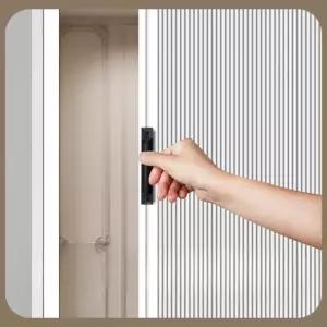 현관 중문 자바라 자바라문 공간분리 파도 주름문