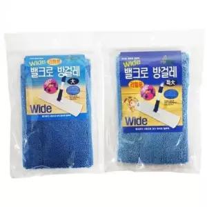 [생활] 초극세사 와이드 청소용 찍찍이 걸레 리필 선택