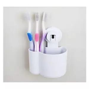 [생활] 칫솔 수납컵 욕실 정리용 록컵 컴팩트 칫솔걸이식