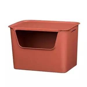 [생활] 옷정리함 소품 수납함 리빙박스 대형 18리터 1개 CR