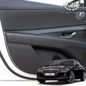 [CAR] 가죽 도어커버 제네시스 G70