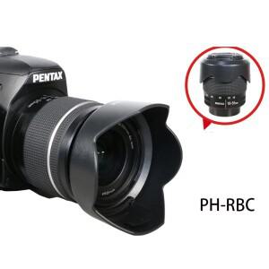 BIZOE 펜탁스호환 카메라 렌즈 후드 PH-RBC  18-55 WR 방수 액세서리  52mm SLR K70 K50 K30 K7K5K3