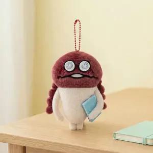 나메코 나순이 봉제인형 키링 16cm 캐릭터 가방고리 인형