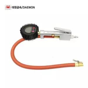 현이몰 대원금속-타이어 게이지 공기주입기 디지털 DW-101DA 타이어게이지 압력게이지 타이어압력게이지