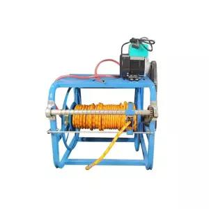 자동 호스릴 권취기 농업용 동력 정리 기계