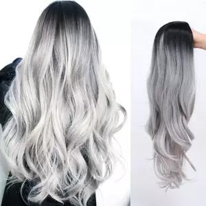 긴가발 가발 긴머리 은발 전체 여성 코스프레가발 코스프레소품