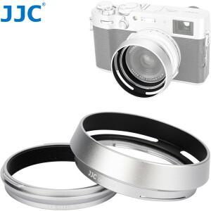 후지호환 X100VI X70 카메라용 JJC 금속 렌즈 후드(49mm 어댑터 링 포함) LH-X100 대체