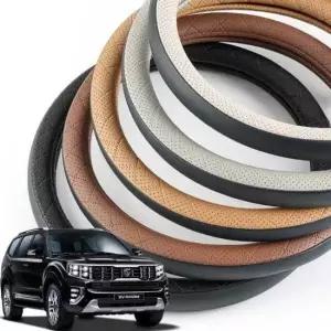 모하비 핸들커버 퀄팅라인 블랙 원형 핸들카바 자동차핸들커버 차량용핸들커버 열선핸들커버