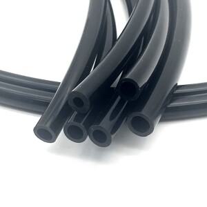 실리콘 호스 ID 2/3/4/5/6/7/8/9/10/12/15/16/19/25mm 식품 등급 고온 방지 수도관 특유의 냄새 없음 검정