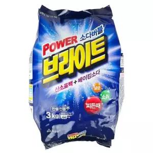 무궁화 브라이트 파우더 분말세제 세탁세제 3kg - O