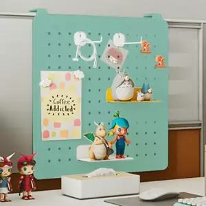 철제 타공판 페그보드 민트(중)_BD802_037