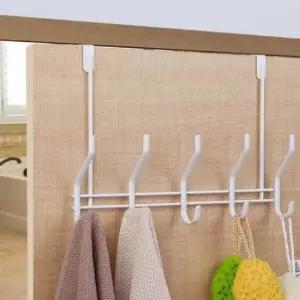 문 블랙 화이트 옷걸이 문걸이 모자 도어 후크 행거
