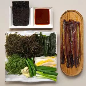 (신선집중) 구룡포황제과메기 10마리 20쪽 해초 가득 세트 (2개 구매 시 쥐포 증정)