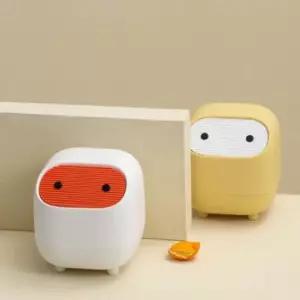 책상용품 미니휴지통 미니쓰레기통 스몰휴지통 버튼형