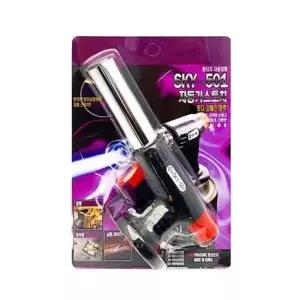 [미르]국산 원터치 자동점화 가스토치 캠핑 가정용 바베큐 점화 토치