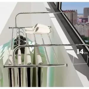 [알티피아]TBZ 스테인레스 베란다 빨래 건조대 걸이 행거 천정형빨래건조대