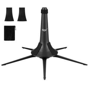 [미국배송] 이스타 트럼펫 스탠드 휴대용 홀더 접이식 금속 5다리 금관악기 스탠드 EST-001