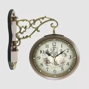 12-09 TA 무소음 양면 벽시계 디지탈시계 아날로그시계