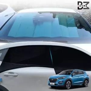 투싼 햇빛 가리개 자동차 선글라스 창막 차모기장