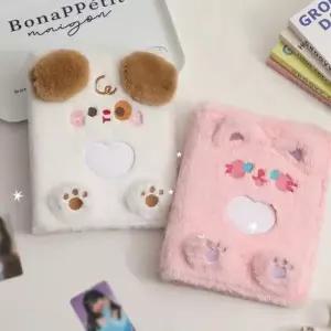 [문구] 젠나나 속지 포함 A5 6공 포토카드 바인더 포카앨범 복슬복슬 콜렉트북 다이어리 강아지 콜북