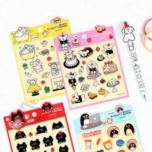 kinbor x Brunch Brother 에폭시 스티커 (10개 1세트)