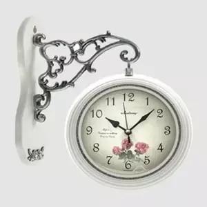 12-07 RW 무소음 양면 벽시계 디지탈시계 아날로그시계