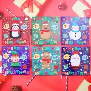 블링블링 보석십자수 크리스마스 카드만들기 6종선택 (20개 묶음)