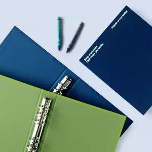 A6 WIDE 6공 스퀘어 다이어리 하드커버 사무용품