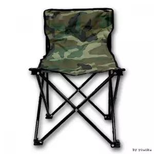 [콩심팥심]밀리터리 삼각 낚시의자 등받이 휴대용