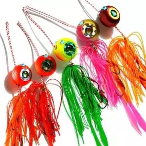 [콩심팥심]타이라바 훅세트 참돔 스커트 그물 낚시줄