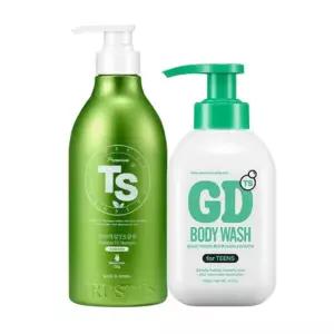 [온누리상품][TS] 프리미엄TS샴푸 탈모증상완화 750g 1개+TS지디바디워시 400g 1개