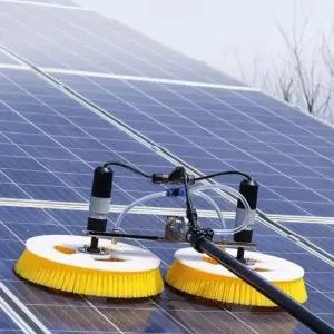 태양광패널 청소 0V) 브러시(35m 태양광세척 판넬 단일 지붕 걸레 외벽