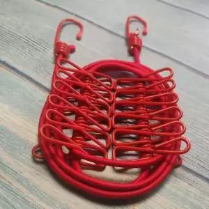 캠핑용 빨래줄 집게 2개입 와이어 옷걸이 소품걸이 건조대