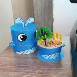 4인용 제올라이트 고래 제습기만들기 꾸미기 여름 초등 창의력발달 학습용