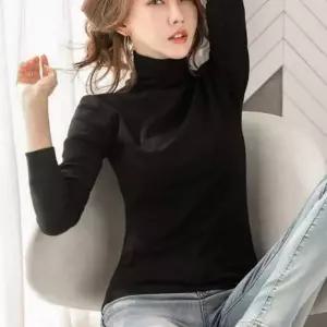 기모 목티 폴라 티셔츠 이너셔츠