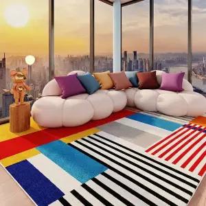 예홈 프리미엄 거실 카페트 러그 매트 퓨어렐름