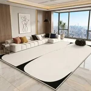 예홈 마스터피스 거실 카페트 러그 매트 엠블랙