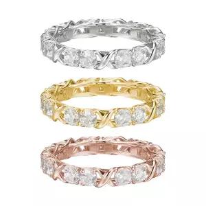 [제이로사] 18k 크로스 스톤 이너니티 링 반지