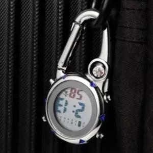 등산 시계 아웃도어 스포츠 카라비너 시계