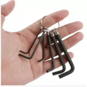 [콩심팥심]육각렌치 자전거 공구 키링 다용도