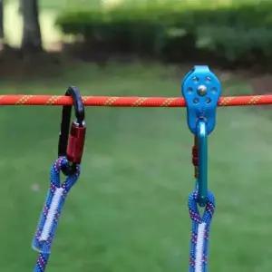 암벽 도르래 등반 풀리 생존 캠핑