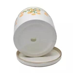 오렌지 야생화 예쁜 원통화분 16x16cm 반려식물 식물