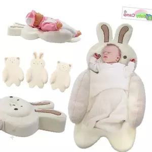 신생아 역류 방지 경사 베개 쿠션 캐릭터 디자인 부드러운 소재 세탁 가능 안전한