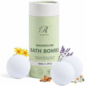 근육 , 스트레스 및 운동 후 이완을 위한 마그네슘 배스 밤 선물 세트 u2013 XL 엡섬 소금 여성 남성을 라벤더 & 아르니카 스파 근육을