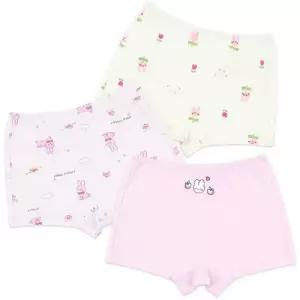 바풀 MK SS68-08 아동드로즈 3매입 여아 면스판 드로즈 유아 아동 주니어 팬티