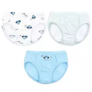 바풀 MK SS68-06 아동팬티 3매입 남아 순면 속옷 유아 아동 주니어 삼각 팬티