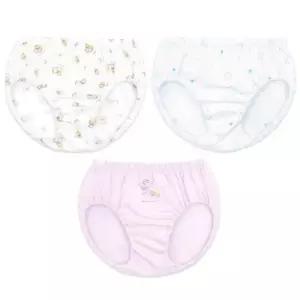 바풀 MK SS68-12 아동팬티 3매입 여아 순면 속옷 유아 아동 주니어 삼각 팬티